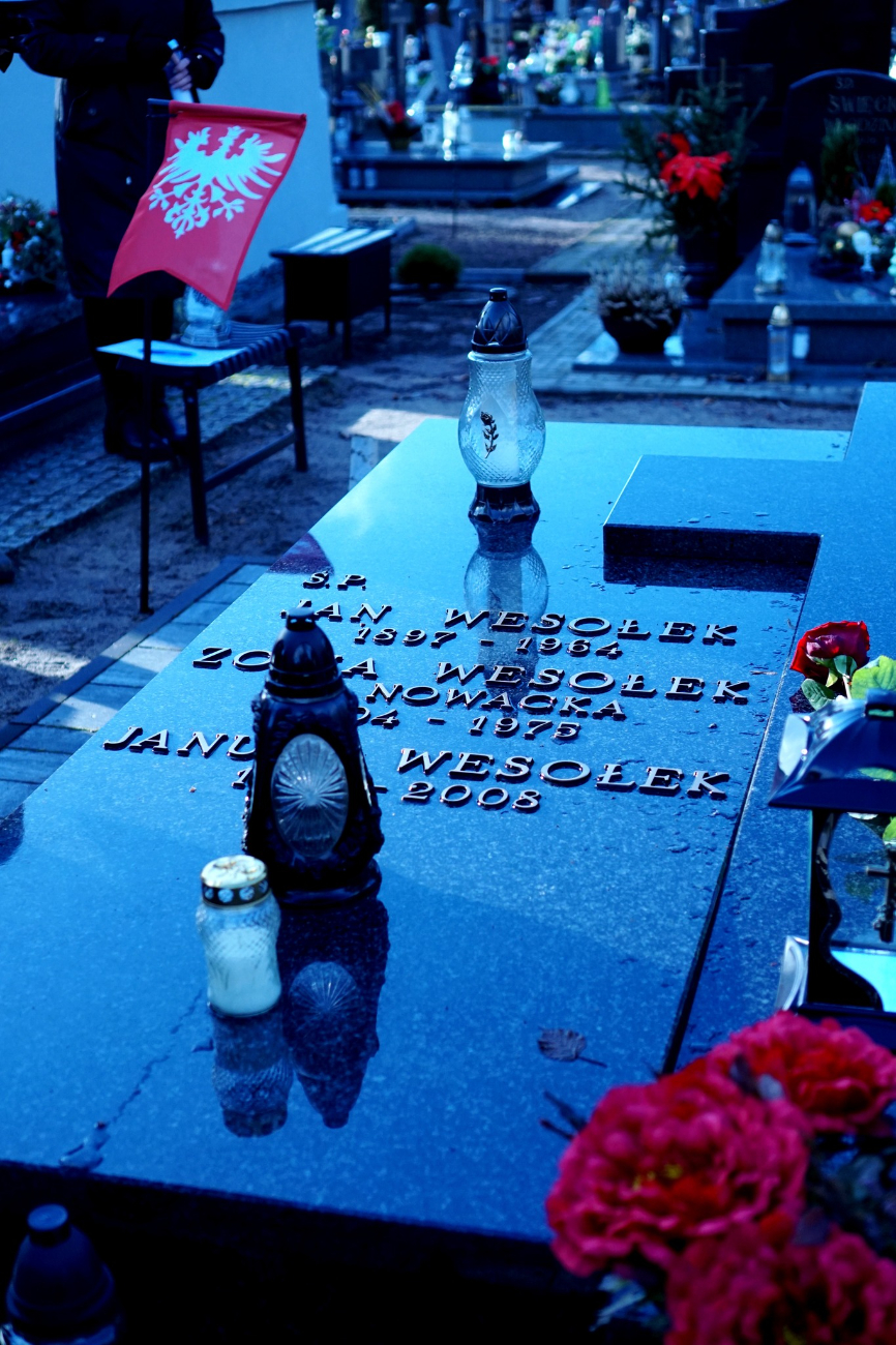 Spotkali się na cmentarzu, by uczcić bohaterów