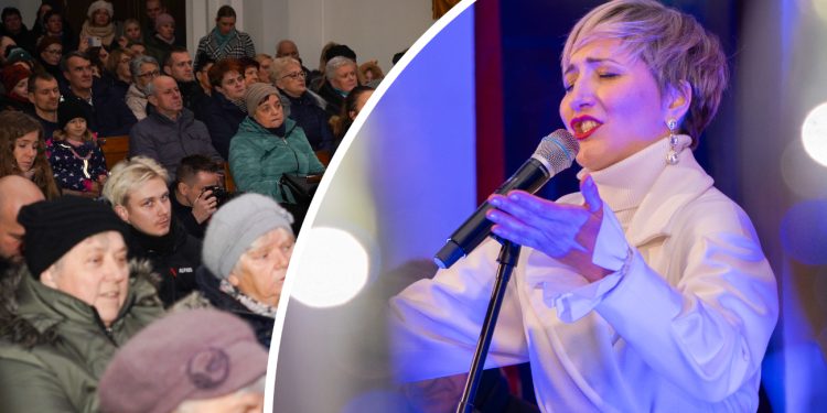 Kościół pękał w szwach. Śpiewali z Magdą Steczkowską