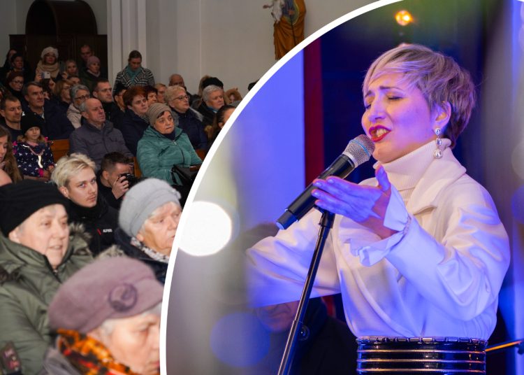 Kościół pękał w szwach. Śpiewali z Magdą Steczkowską