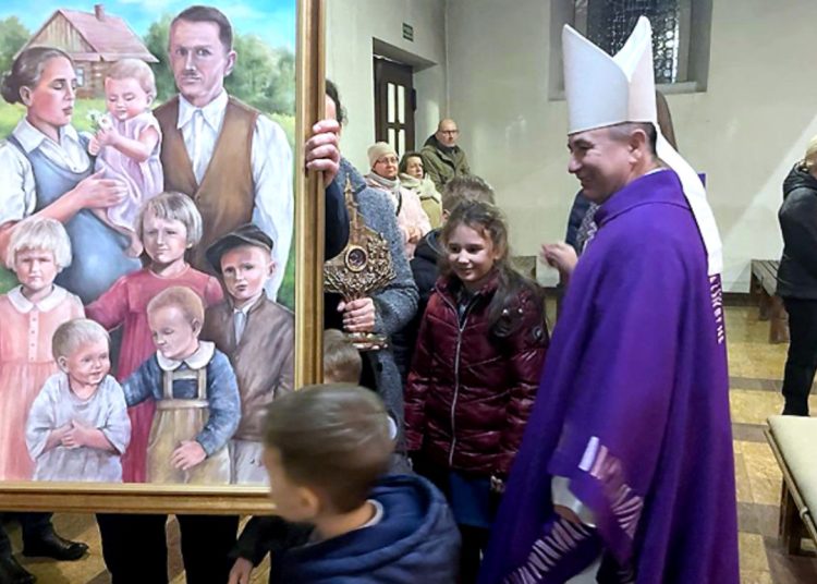 Relikwie błogosławionej rodziny Ulmów dotrą do Słupcy