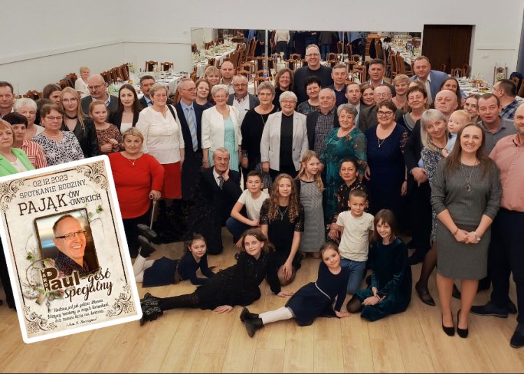 Przyleciał z USA, by poznać rodzinę