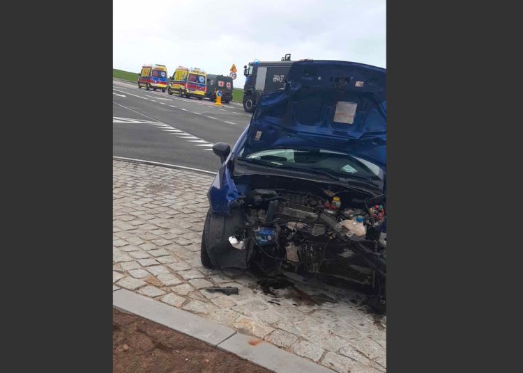 Groźnie w Powidzu. Trzy osoby w szpitalu