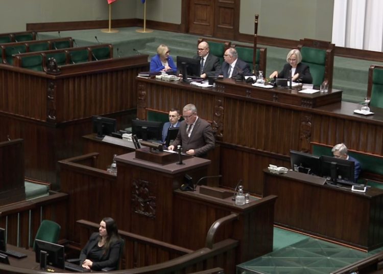 Znowu zabrał głos w Sejmie. Mówił o zmianach dotyczących wyboru premiera