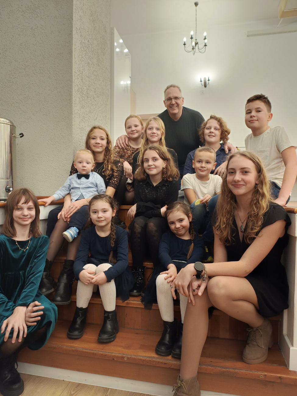 Przyleciał z USA, by poznać rodzinę