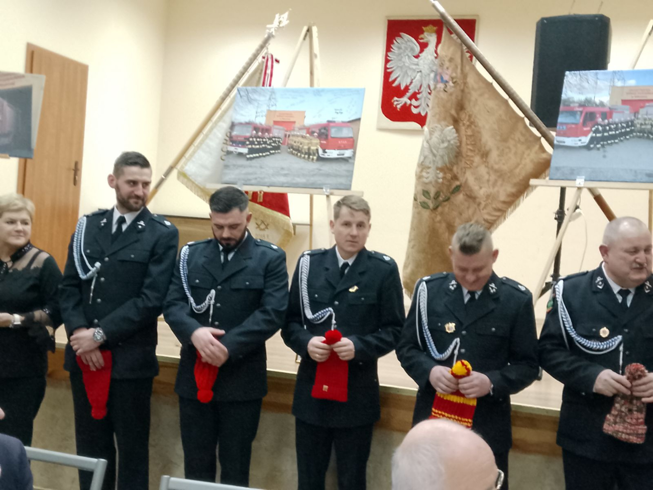 Poświęcenie auta w OSP w Wilcznej