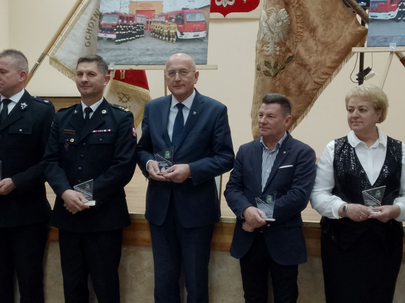 Poświęcenie auta w OSP w Wilcznej