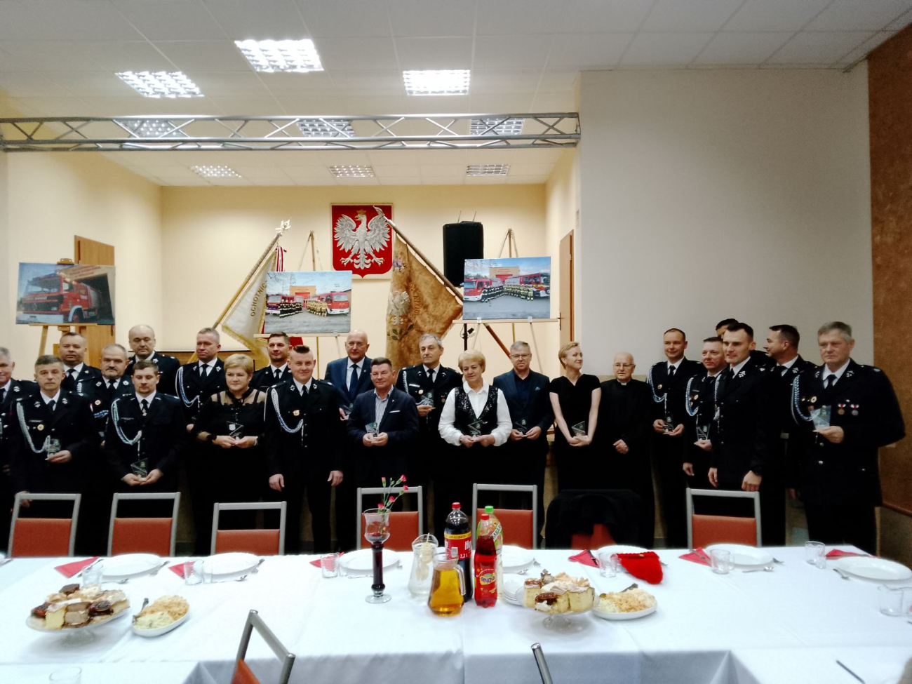 Poświęcenie auta w OSP w Wilcznej