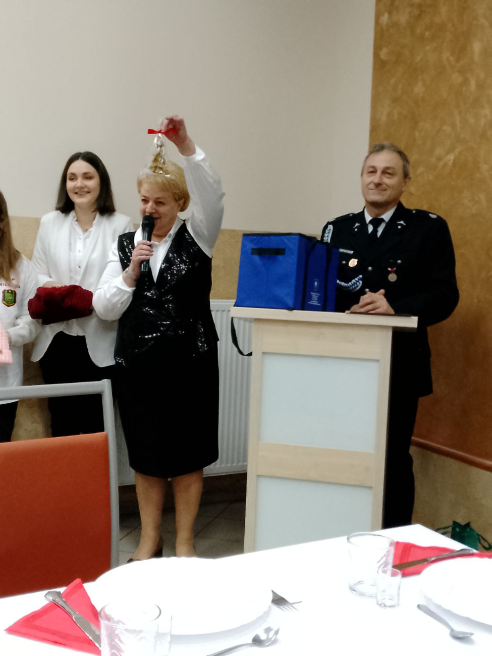 Poświęcenie auta w OSP w Wilcznej