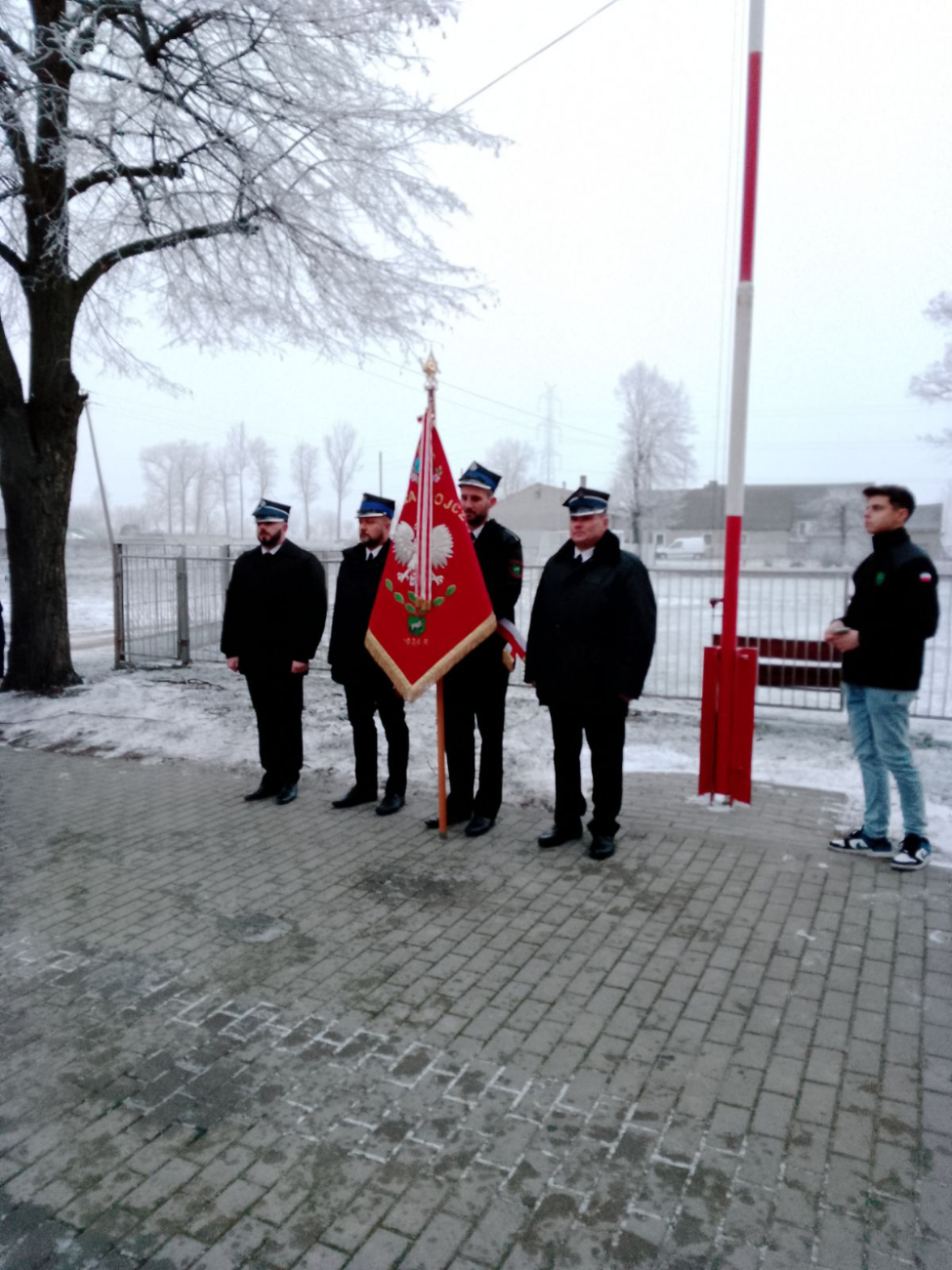 Poświęcenie auta w OSP w Wilcznej