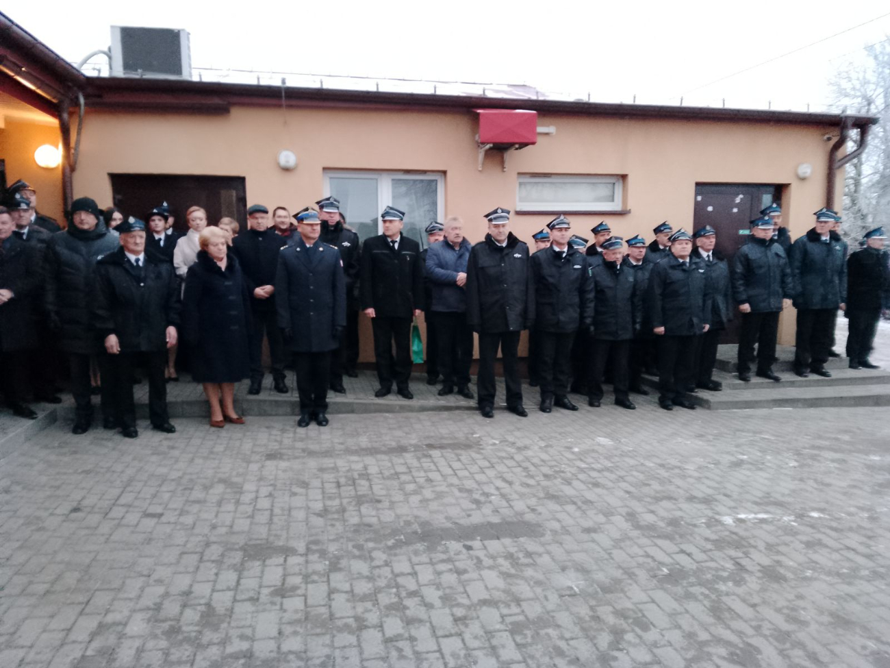 Poświęcenie auta w OSP w Wilcznej