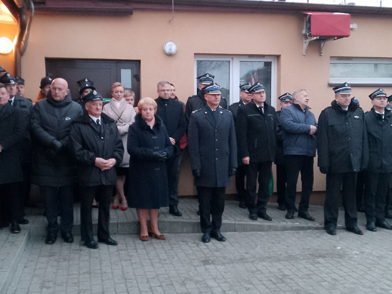 Poświęcenie auta w OSP w Wilcznej