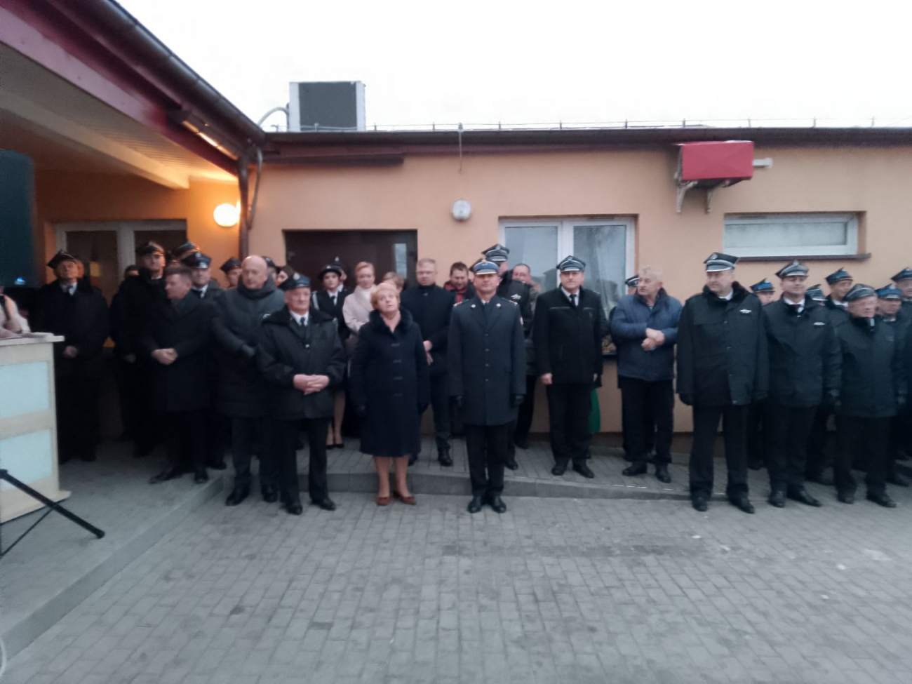 Poświęcenie auta w OSP w Wilcznej