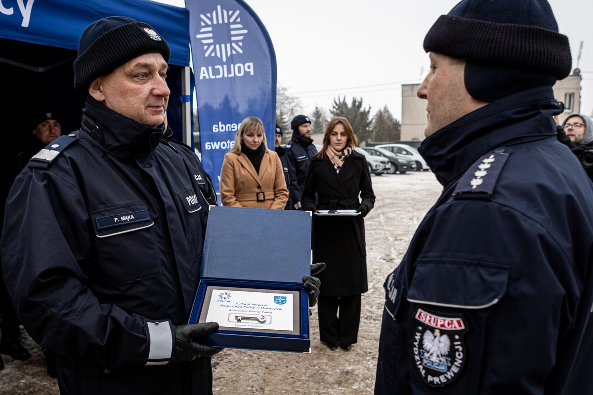Posterunek w Ostrowitem już działa. Zobacz zdjęcia z otwarcia