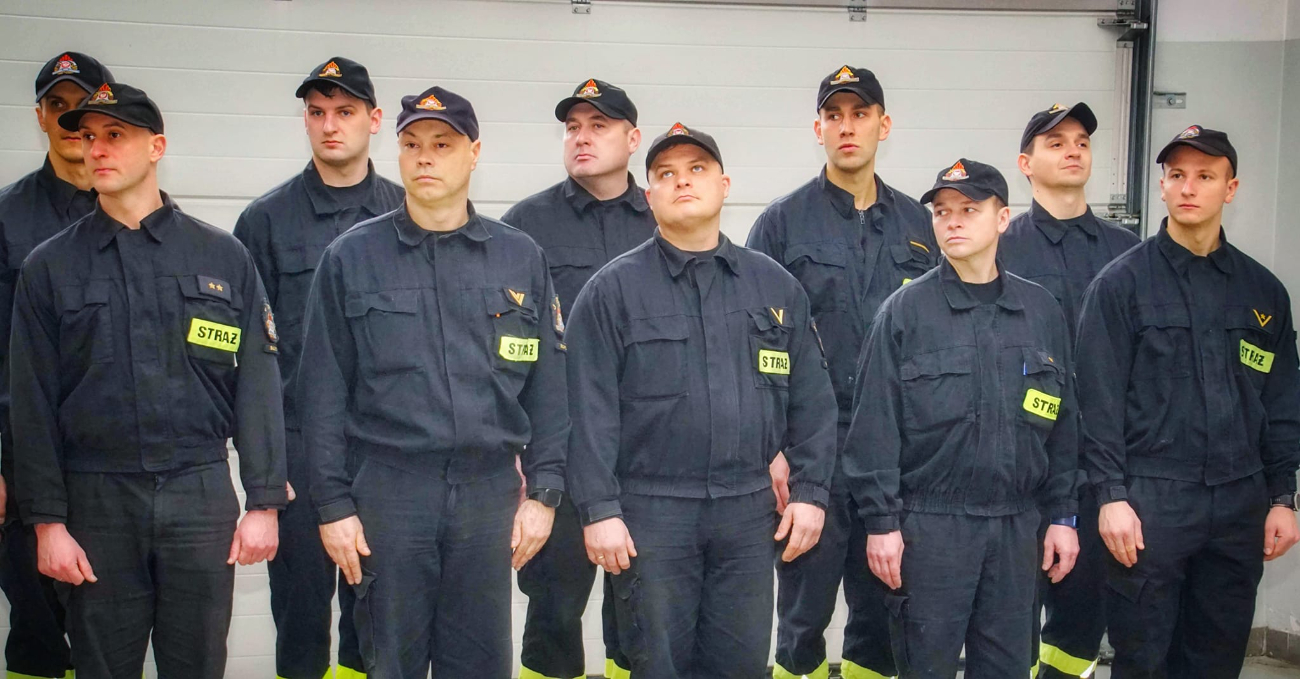 Komendant pożegnał się z mundurem