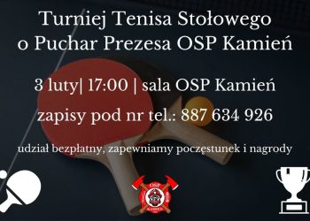 Strażacy z Kamienia zapraszają na turniej