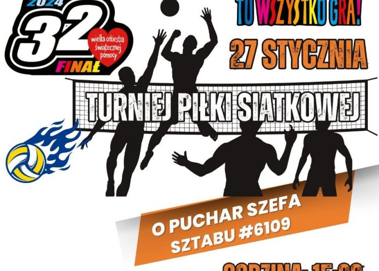 WOŚPowy turniej siatkarski