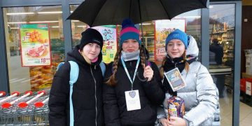 W Lądku kwestują dla WOŚP