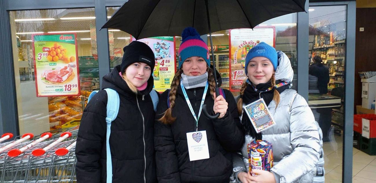 W Lądku kwestują dla WOŚP