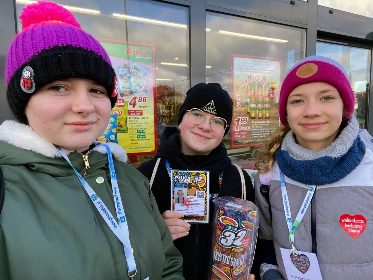 W Lądku kwestują dla WOŚP