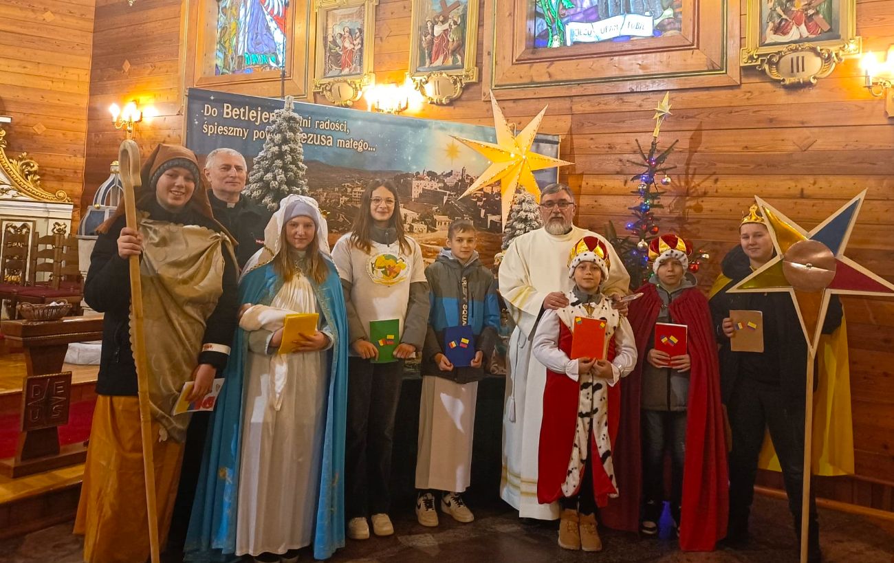 Kolędnicy misyjni w Ostrowie
