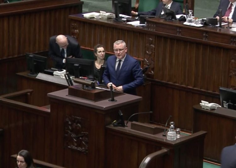 Pyrzyk w Sejmie: „Niestety sprawa się rypła”