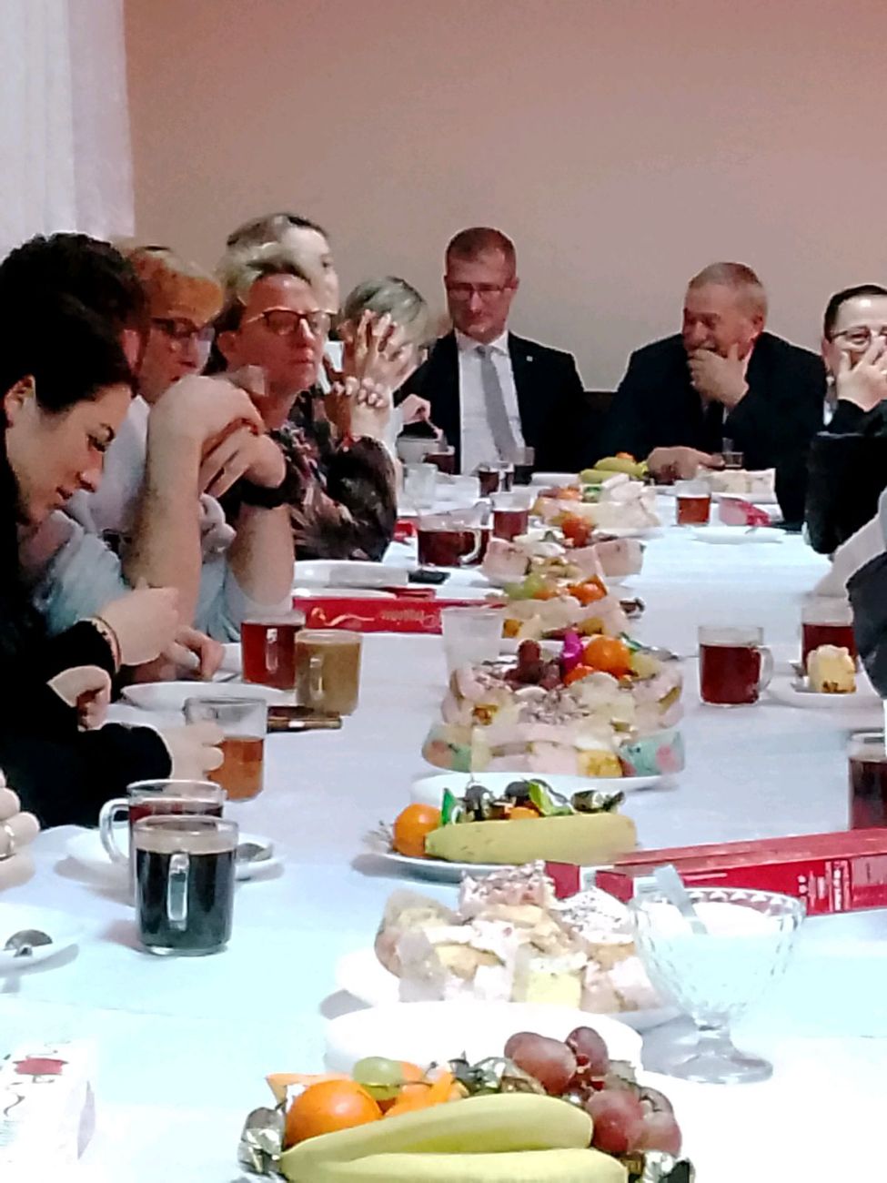 Choinka w Dziedzicach połączona z Dniem Babci i Dziadka