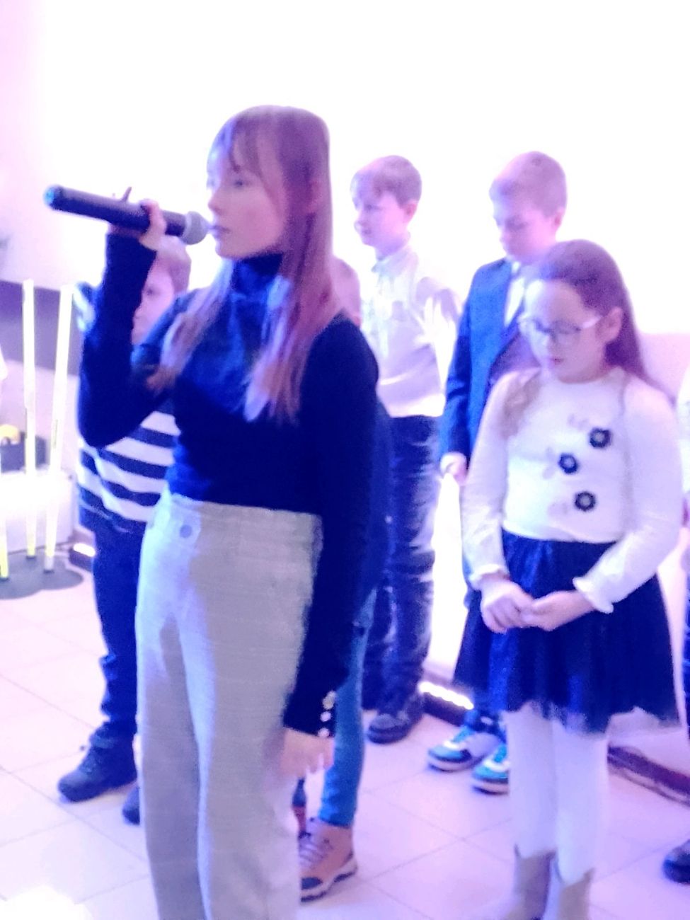 Choinka w Dziedzicach połączona z Dniem Babci i Dziadka