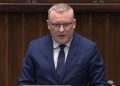 Pyrzyk w imieniu słupeckich działaczy PCK w sejmie