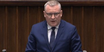 Pyrzyk w imieniu słupeckich działaczy PCK w sejmie