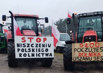 Rolnicy się zmobilizowali. Ponad 200 ciągników na drogach regionu