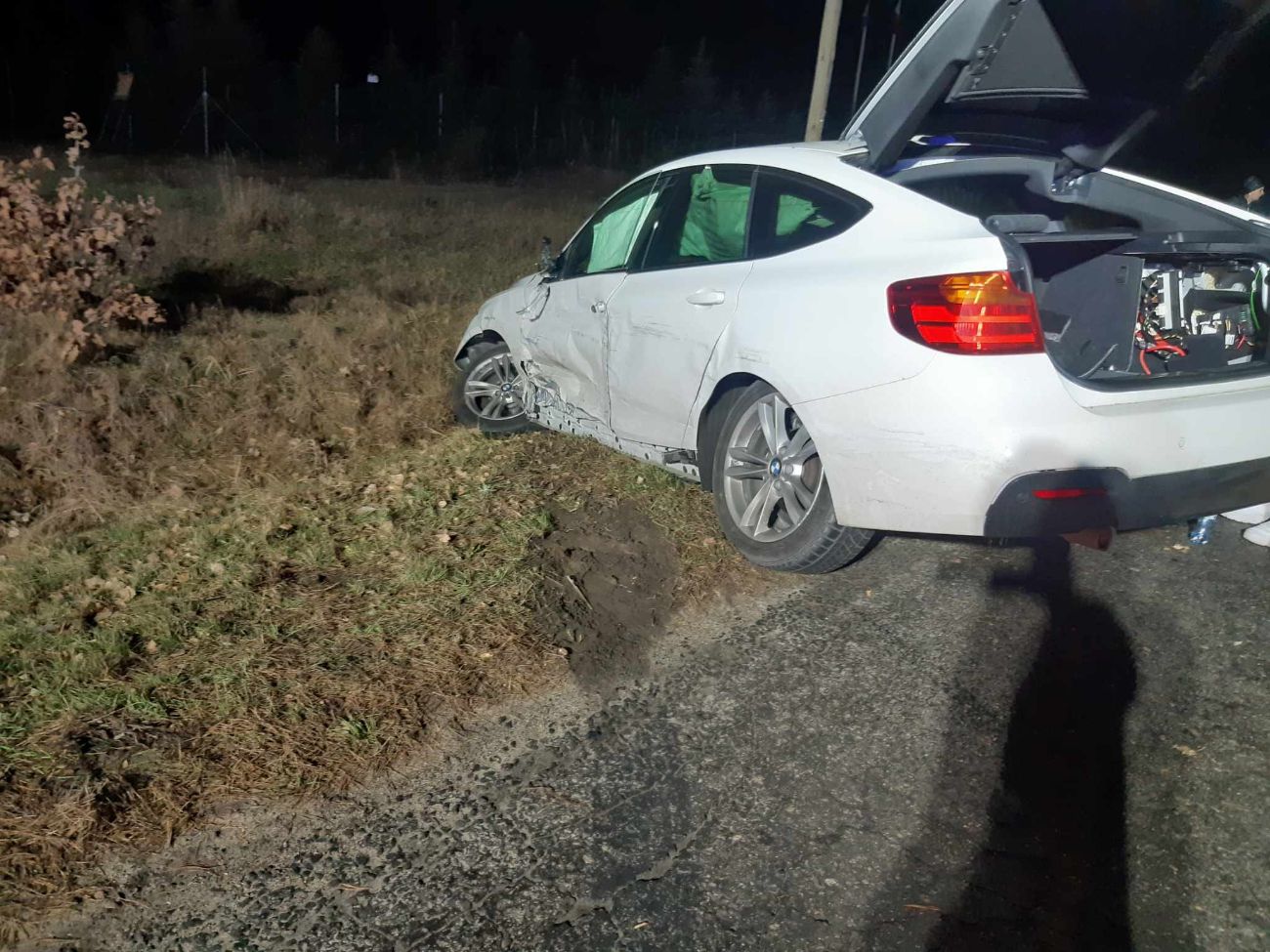 Dwa auta zderzyły się w gminie Zagórów