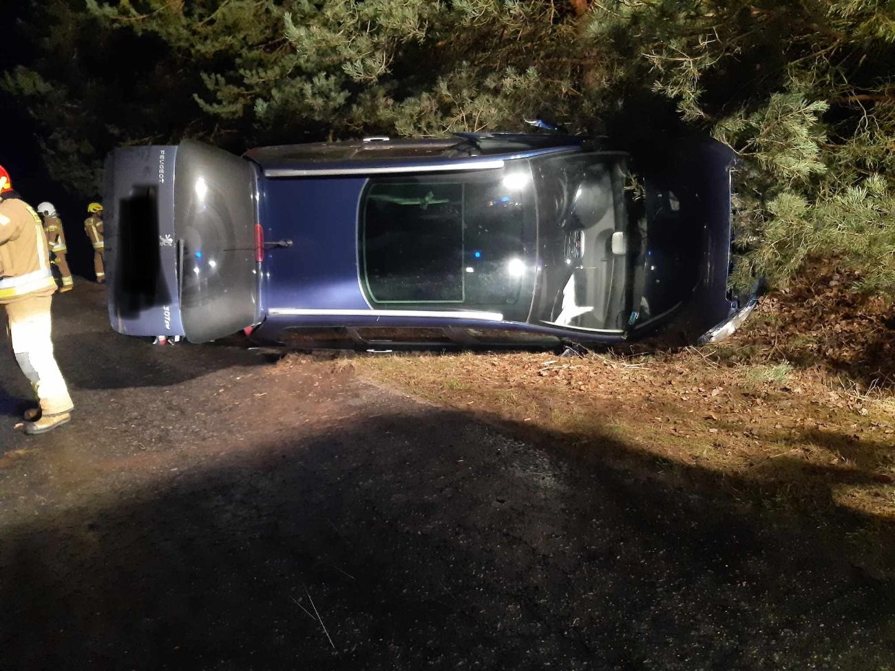 Dwa auta zderzyły się w gminie Zagórów