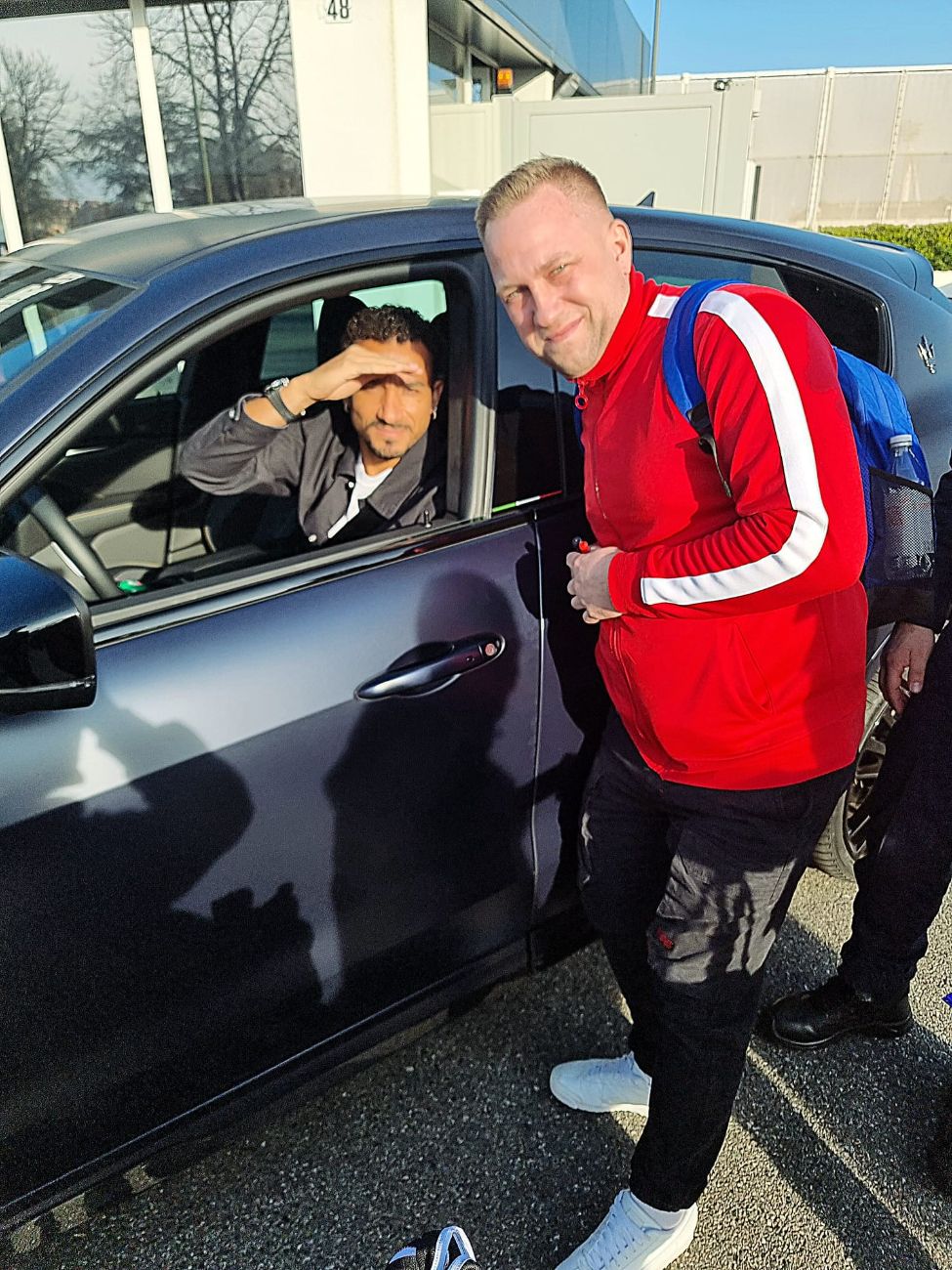 Wojtek Szczęsny zaprosił ich na mecz Juventusu