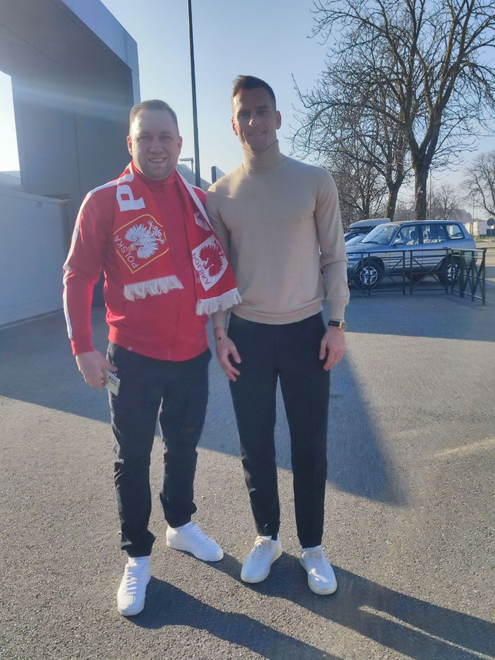 Wojtek Szczęsny zaprosił ich na mecz Juventusu