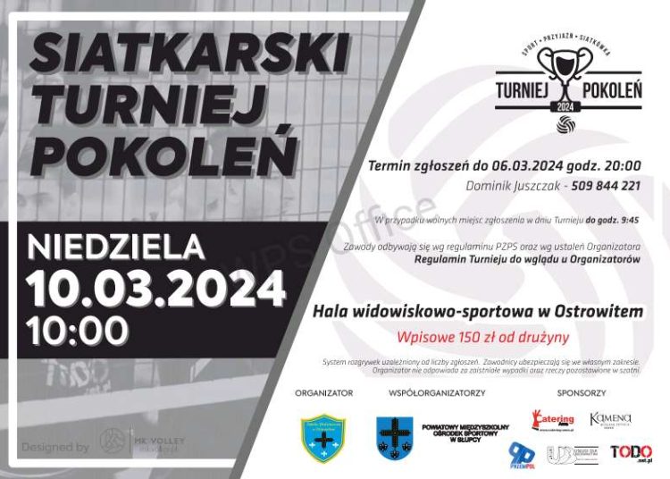 Zapraszają na siatkarski turniej pokoleń