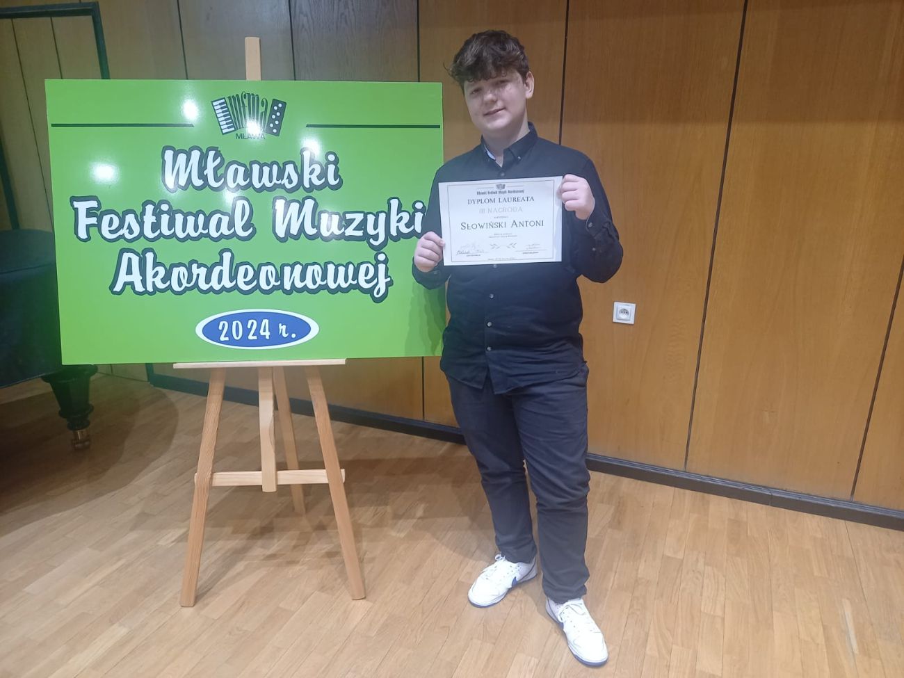 Sukces Antka w Mławie