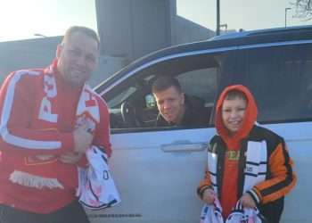 Wojtek Szczęsny zaprosił ich na mecz Juventusu