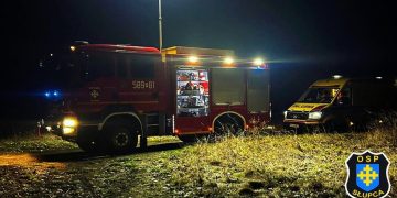 Nocna akcja na Jeziorze Słupeckim