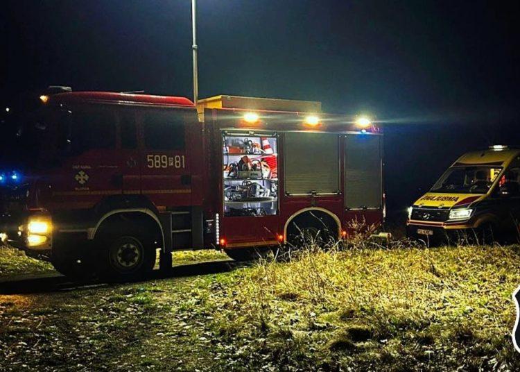 Nocna akcja na Jeziorze Słupeckim