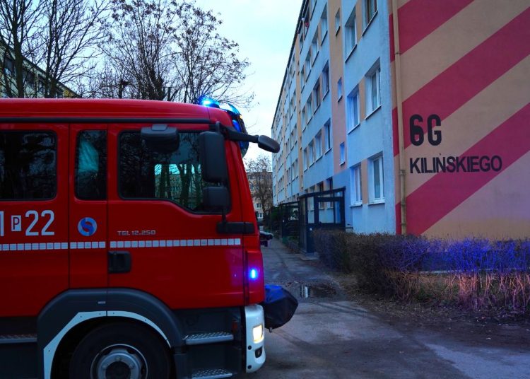 Akcja straży na Kilińskiego. Co się stało?