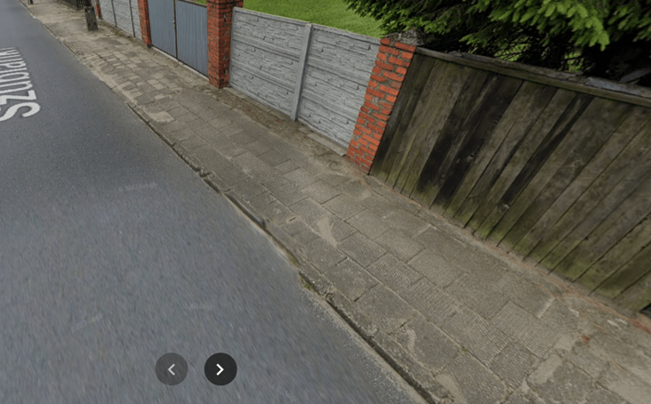 Zagórowskie Szubianki z nowym chodnikiem