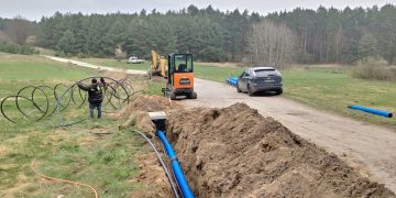 Ruszyły prace na drodze Rękawczynek – Ostrówek