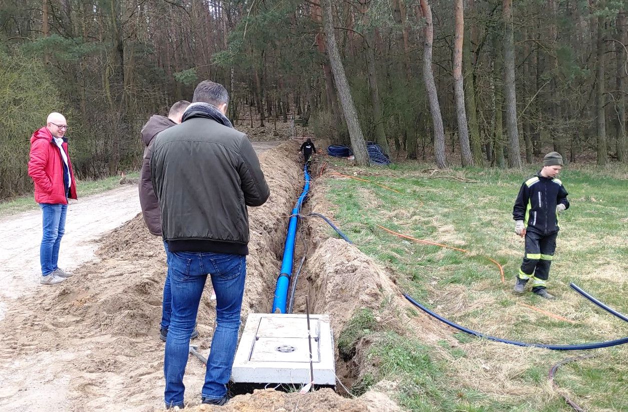 Ruszyły prace na drodze Rękawczynek – Ostrówek