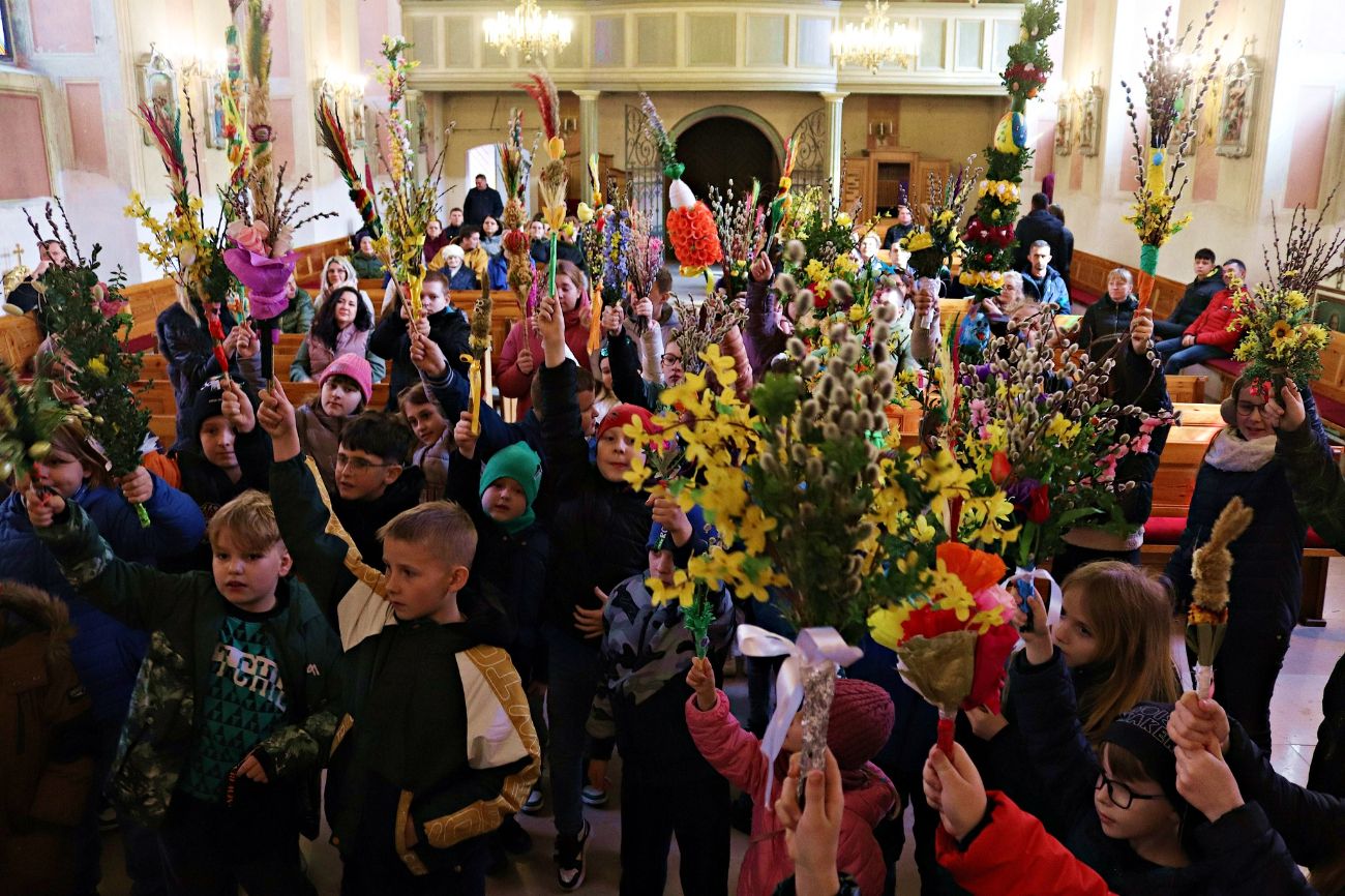 Niedziela Palmowa w Cieninie Kościelnym