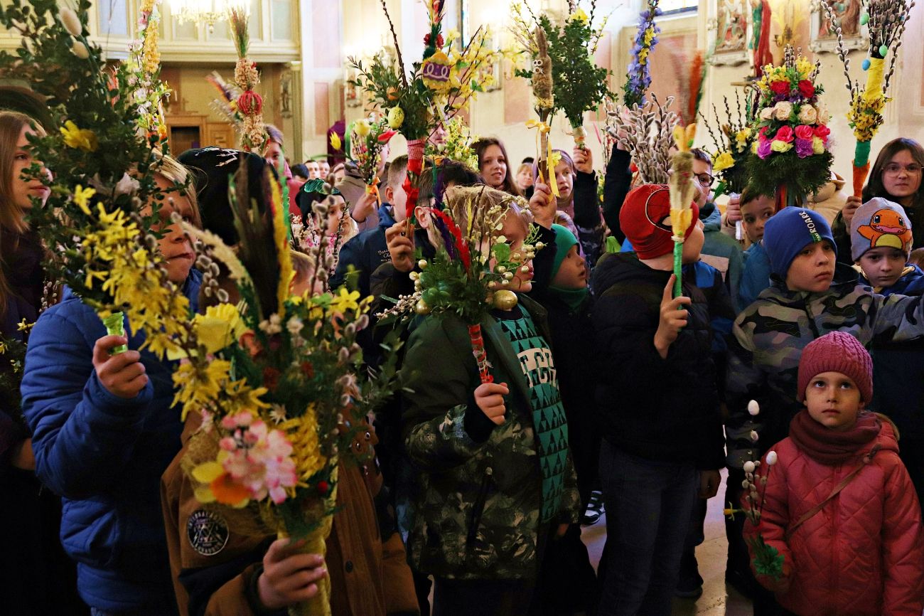 Niedziela Palmowa w Cieninie Kościelnym
