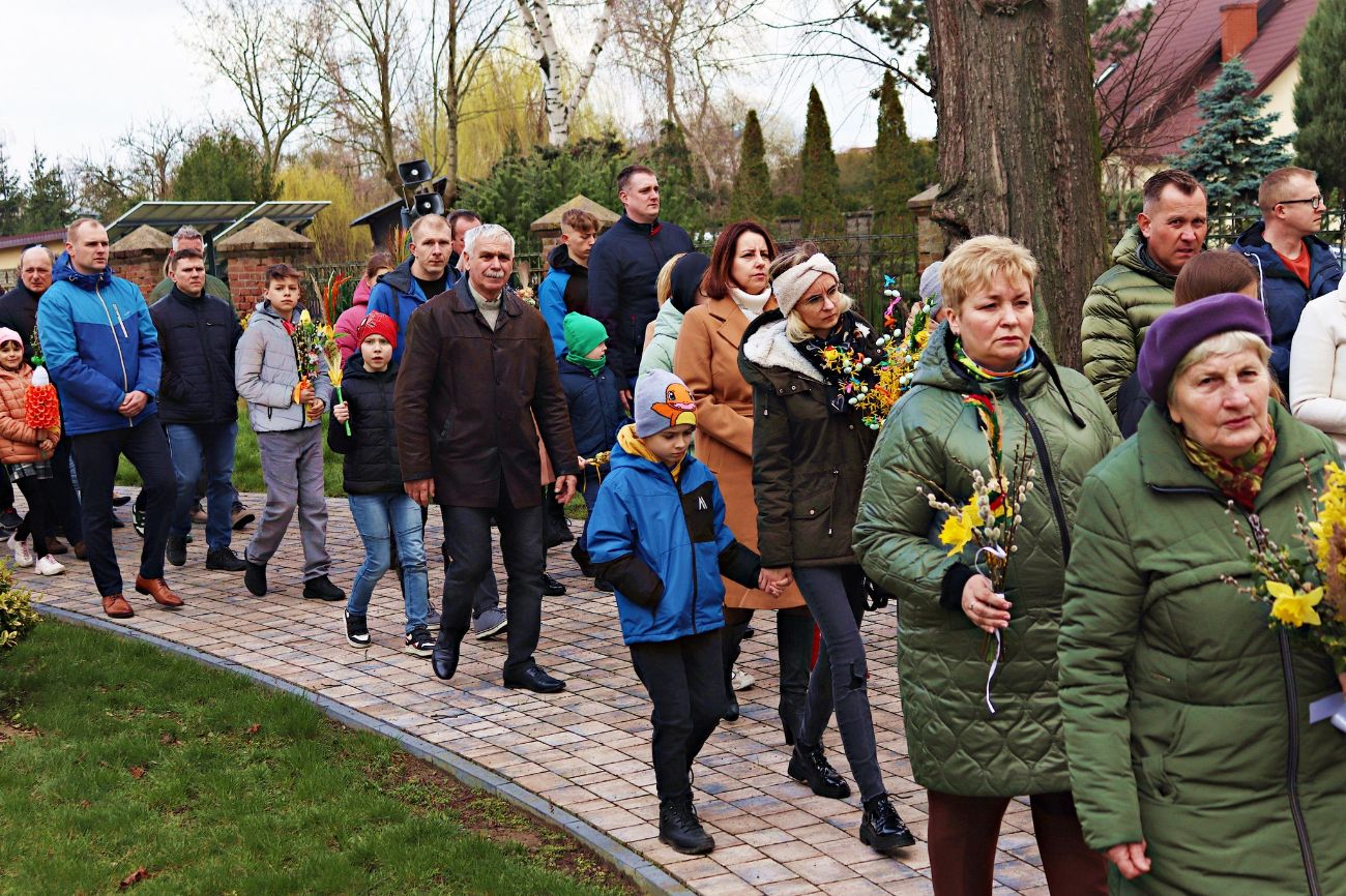 Niedziela Palmowa w Cieninie Kościelnym