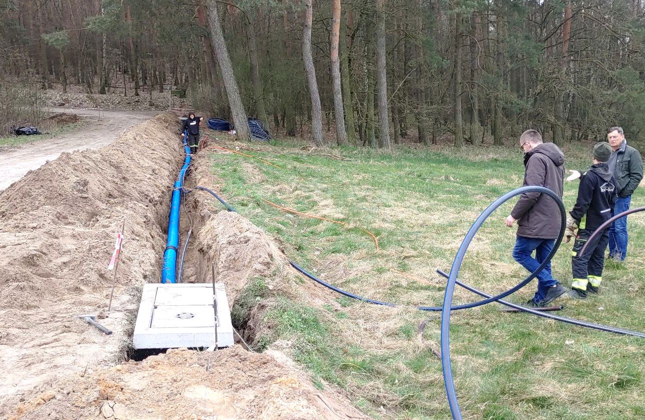 Ruszyły prace na drodze Rękawczynek – Ostrówek