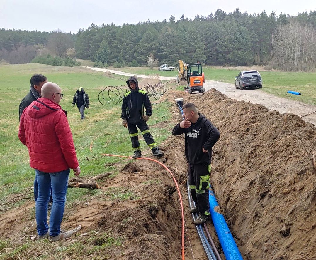 Ruszyły prace na drodze Rękawczynek – Ostrówek