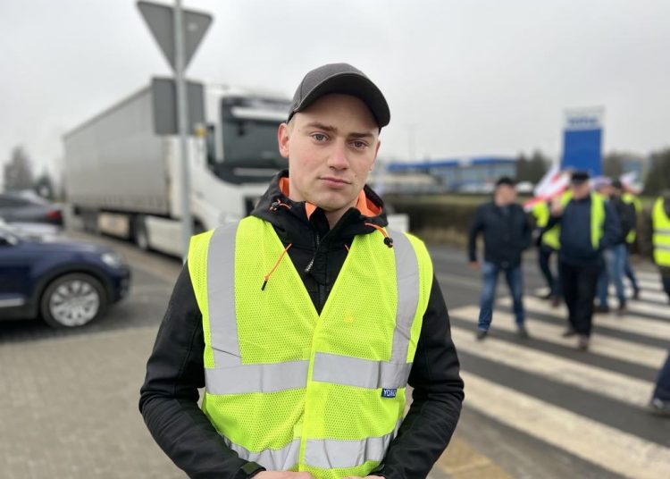 Rolnicy protestowali pod Konspolem. To miejsce nie było przypadkowe