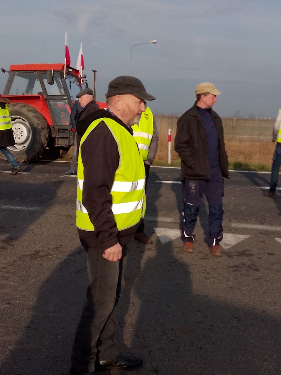 Rolnicy z Powiatu Słupeckiego protestują